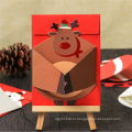 Марка КТ ручная работа бумага картон пользовательские ручной Рождественская открытка 